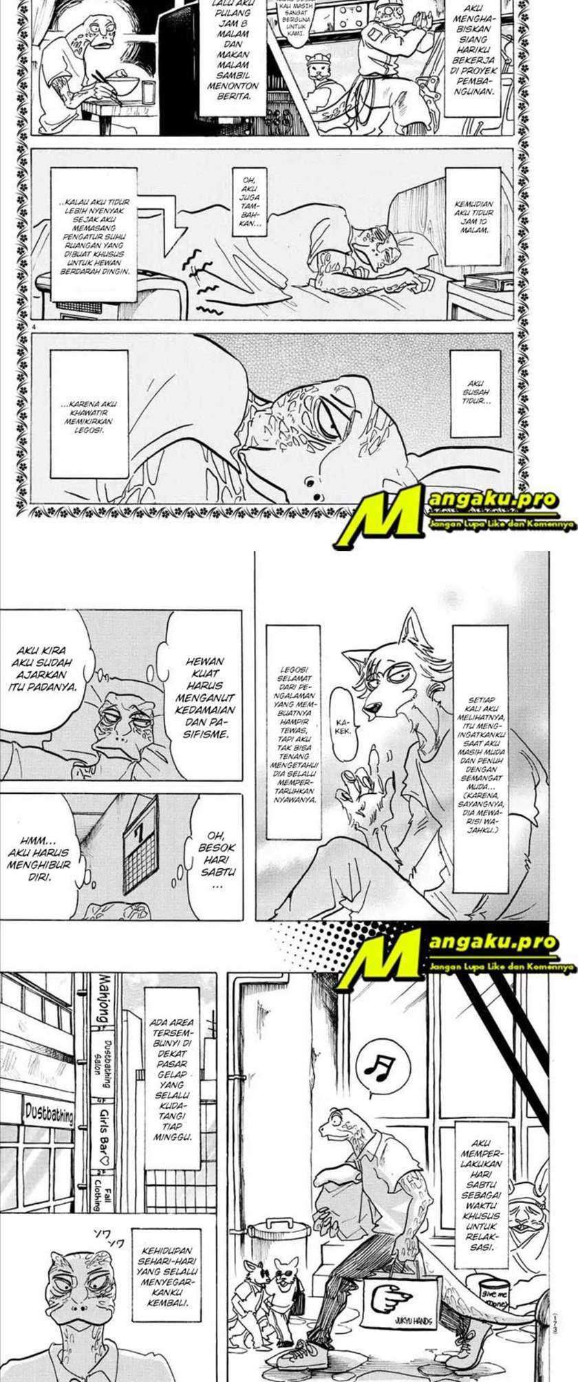 Beastars Bab 142 halaman 4