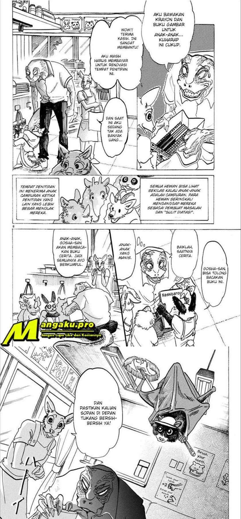 Beastars Bab 142 halaman 6