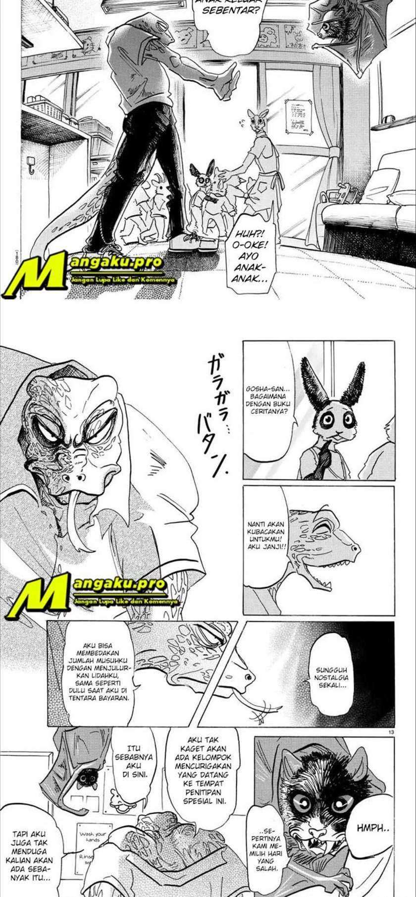 Beastars Bab 142 halaman 9