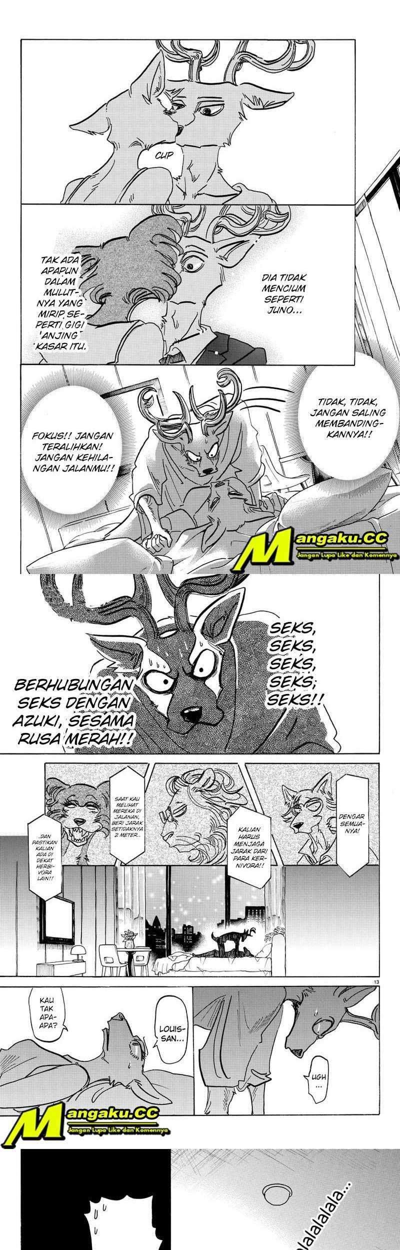 Beastars Bab 143 halaman 8