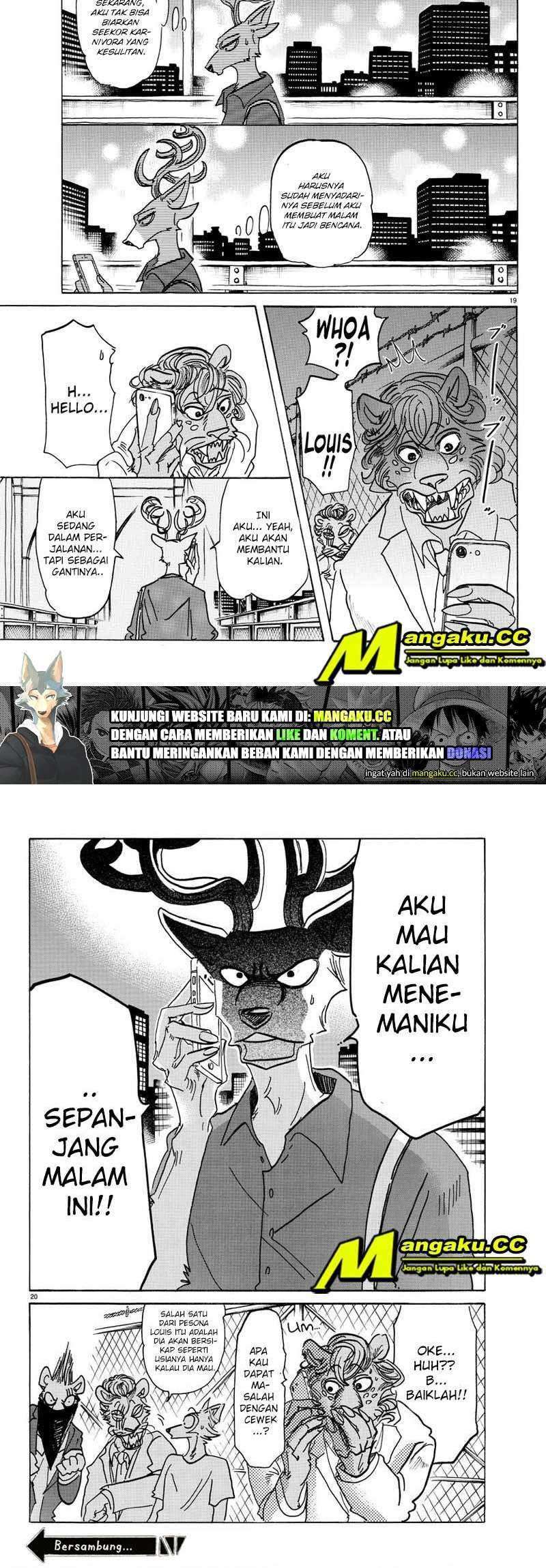 Beastars Bab 143 halaman 12