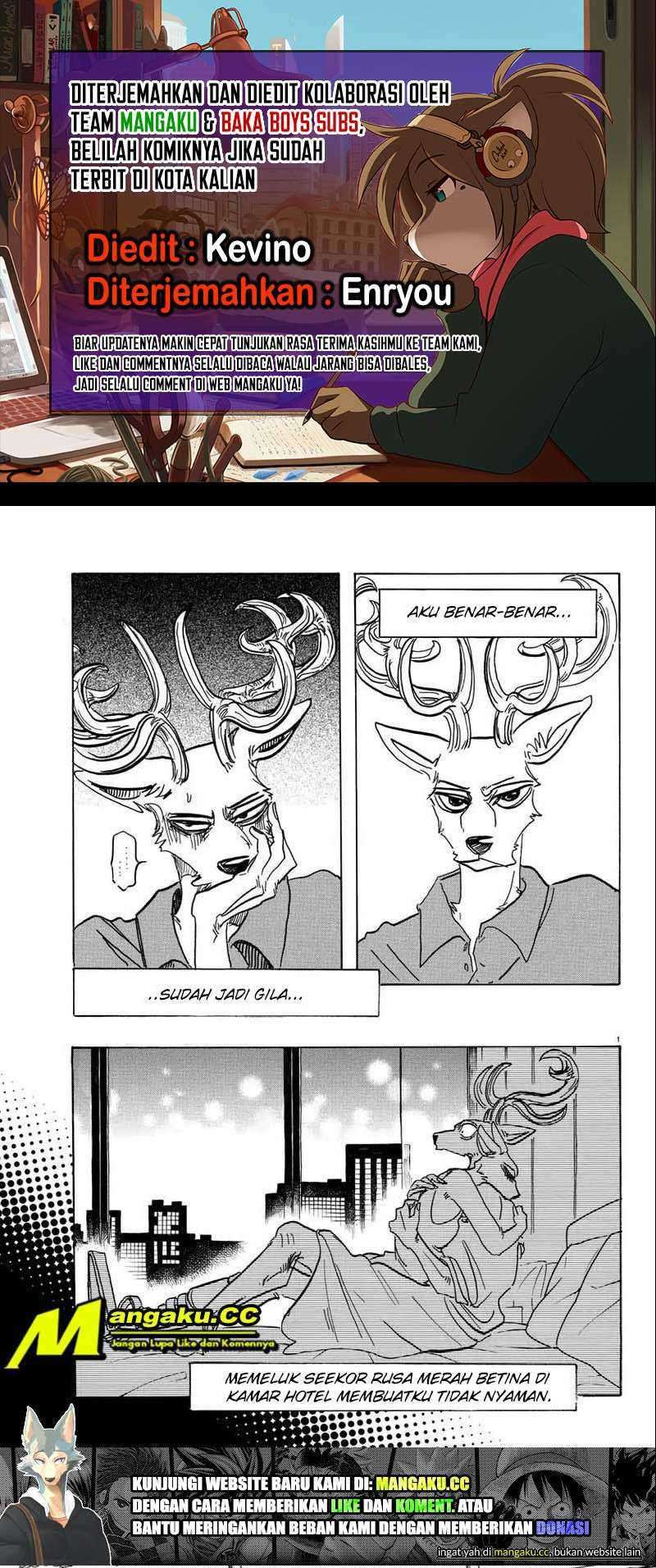 Beastars Bab 144 halaman 1