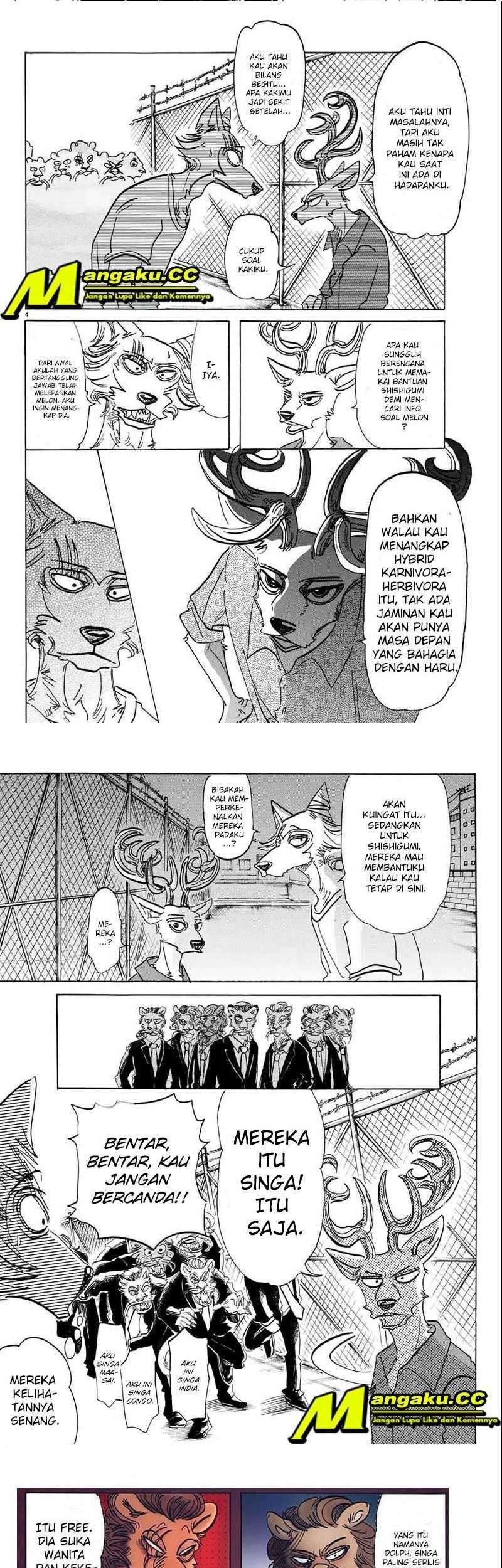 Beastars Bab 144 halaman 3