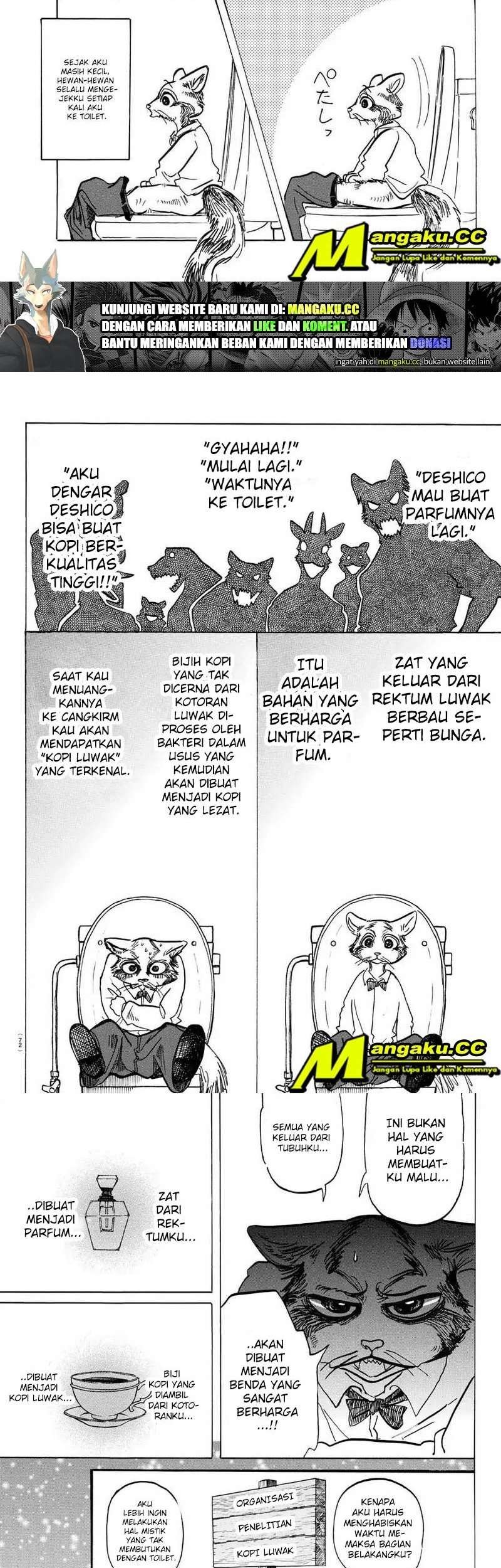 Beastars Bab 145 halaman 5