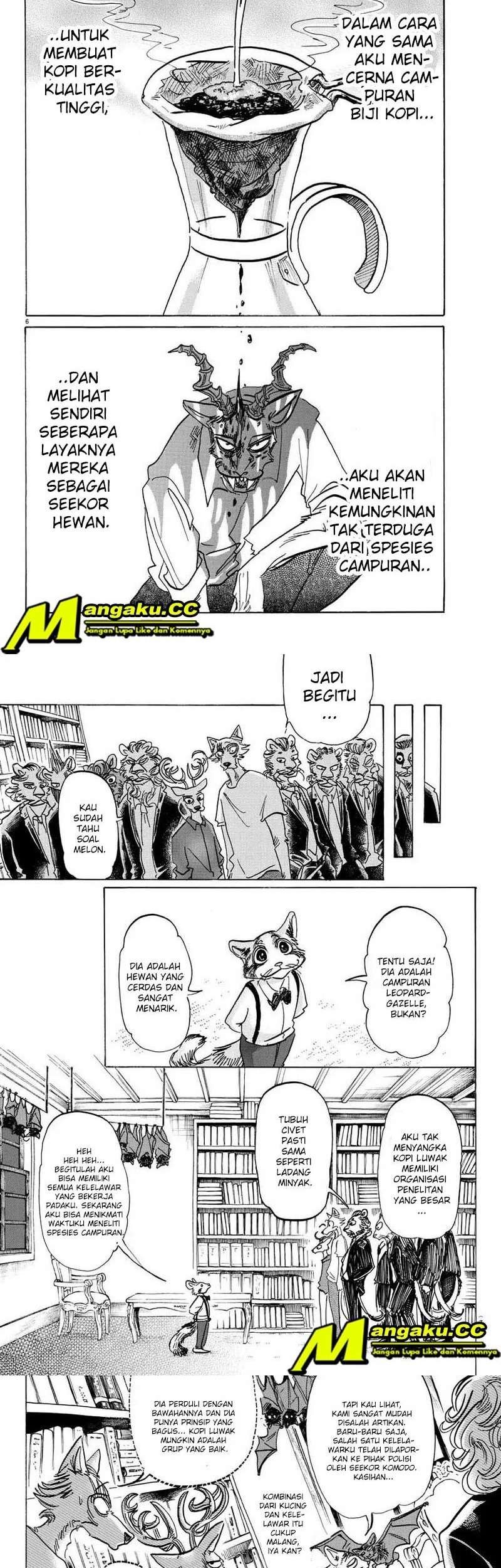 Beastars Bab 145 halaman 7