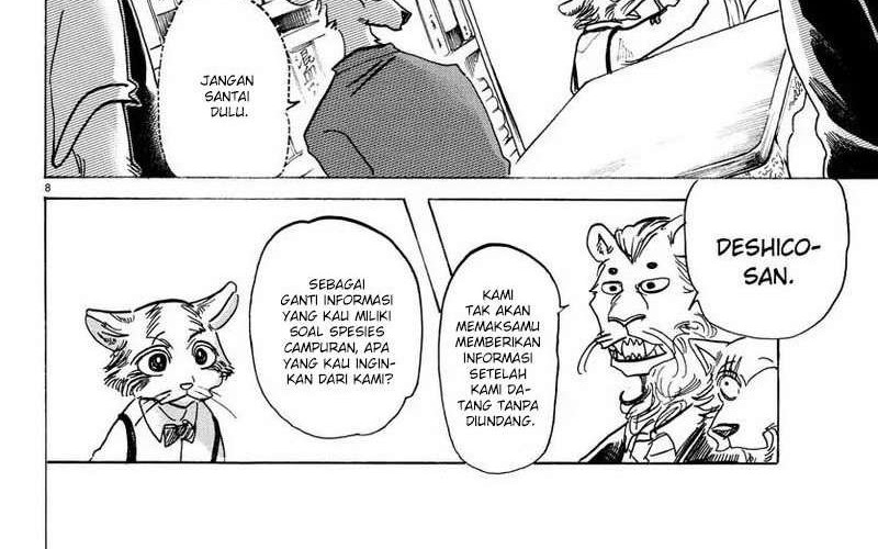 Beastars Bab 145 halaman 8