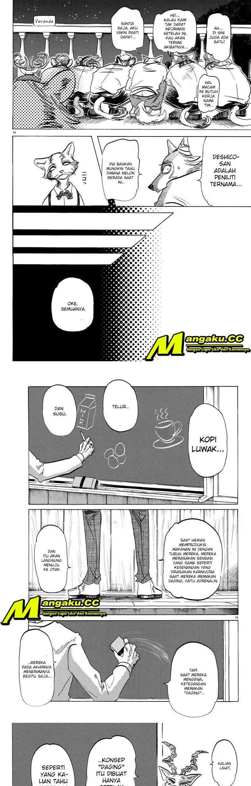 Beastars Bab 145 halaman 13
