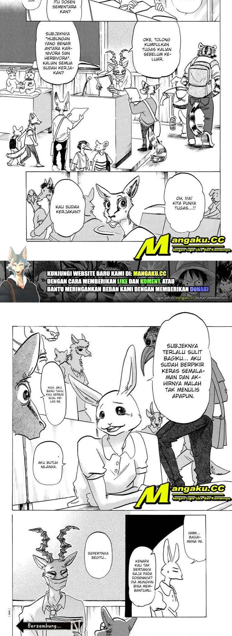 Beastars Bab 145 halaman 17