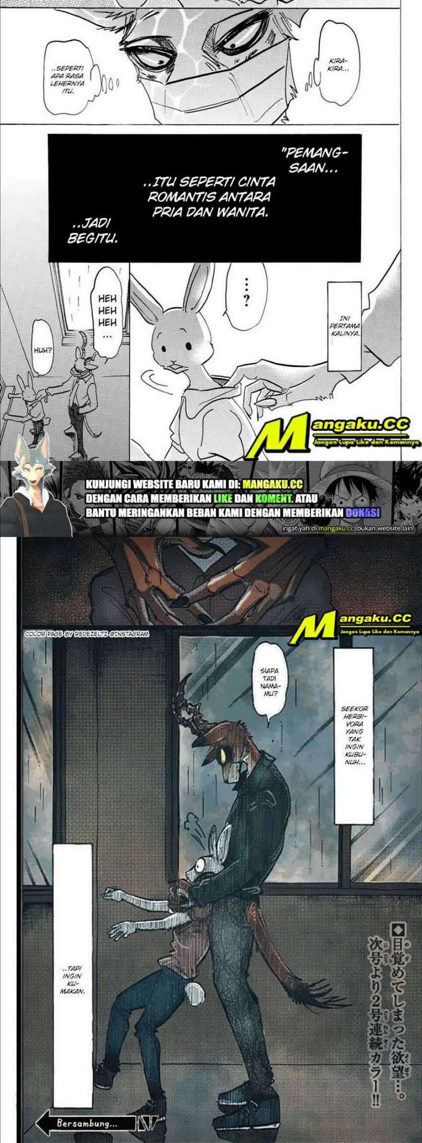 Beastars Bab 146 halaman 13