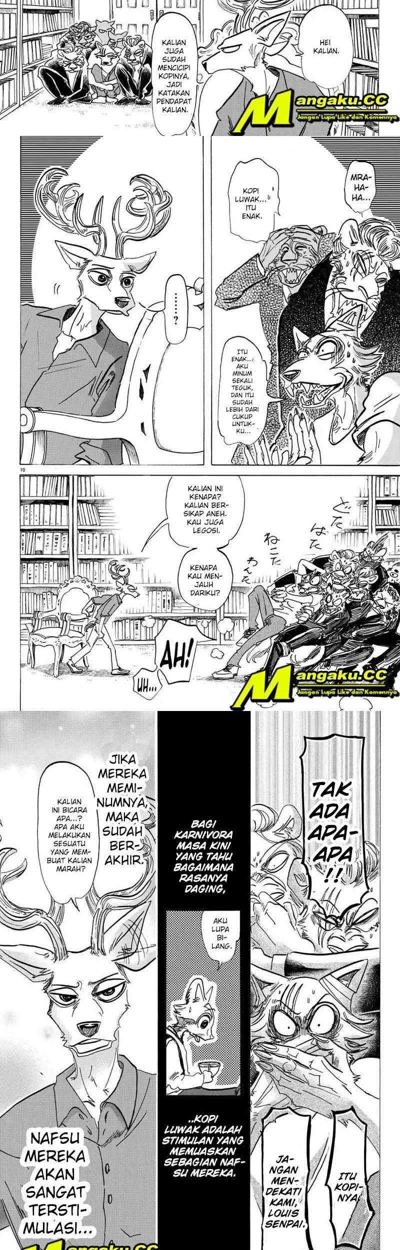 Beastars Bab 147 halaman 9