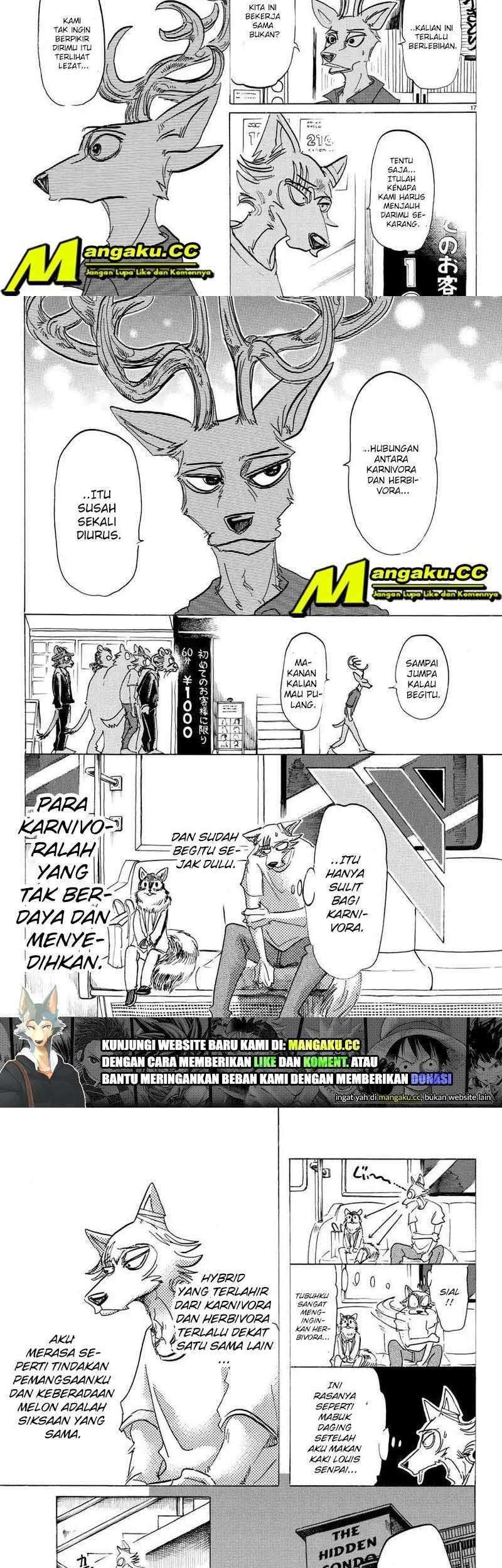 Beastars Bab 147 halaman 15