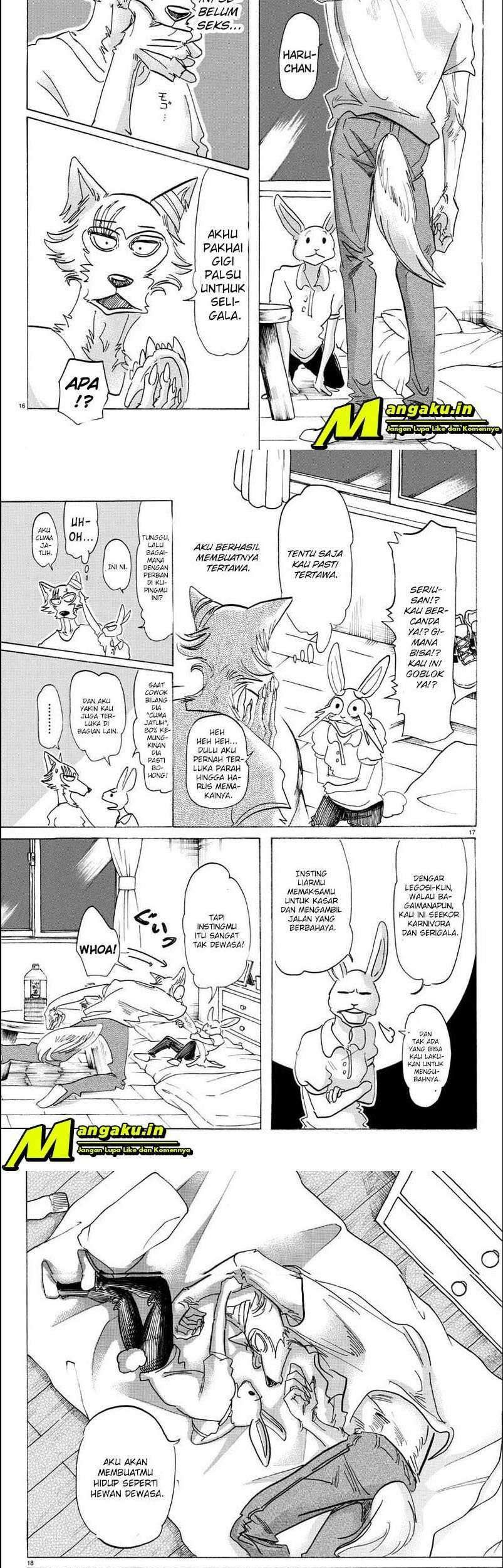 Beastars Bab 148 halaman 14
