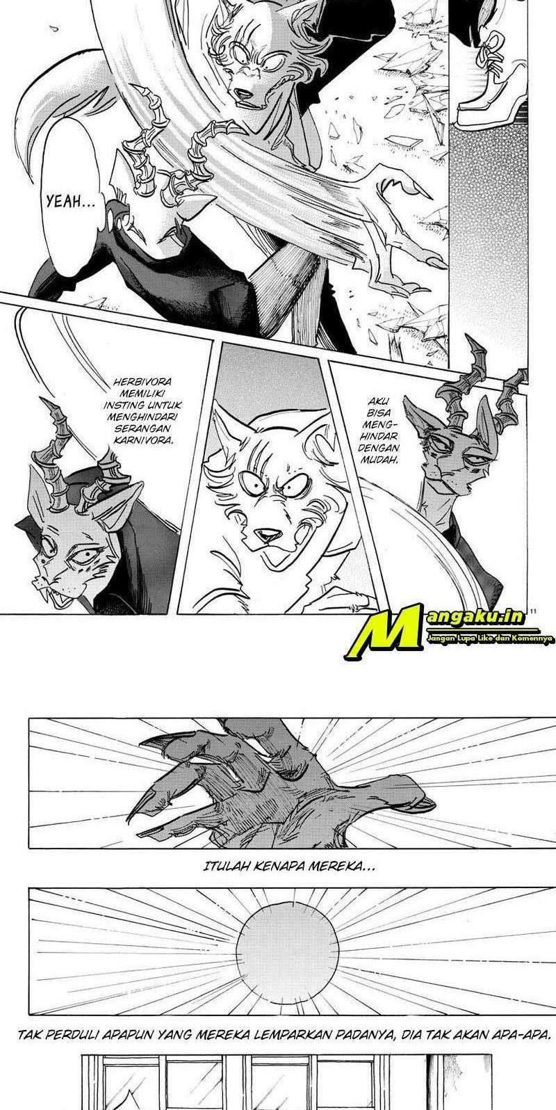 Beastars Bab 150 halaman 8