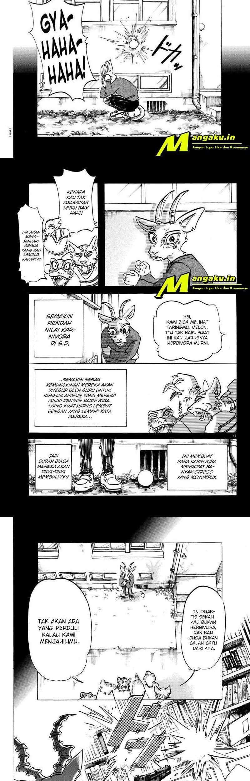 Beastars Bab 150 halaman 9