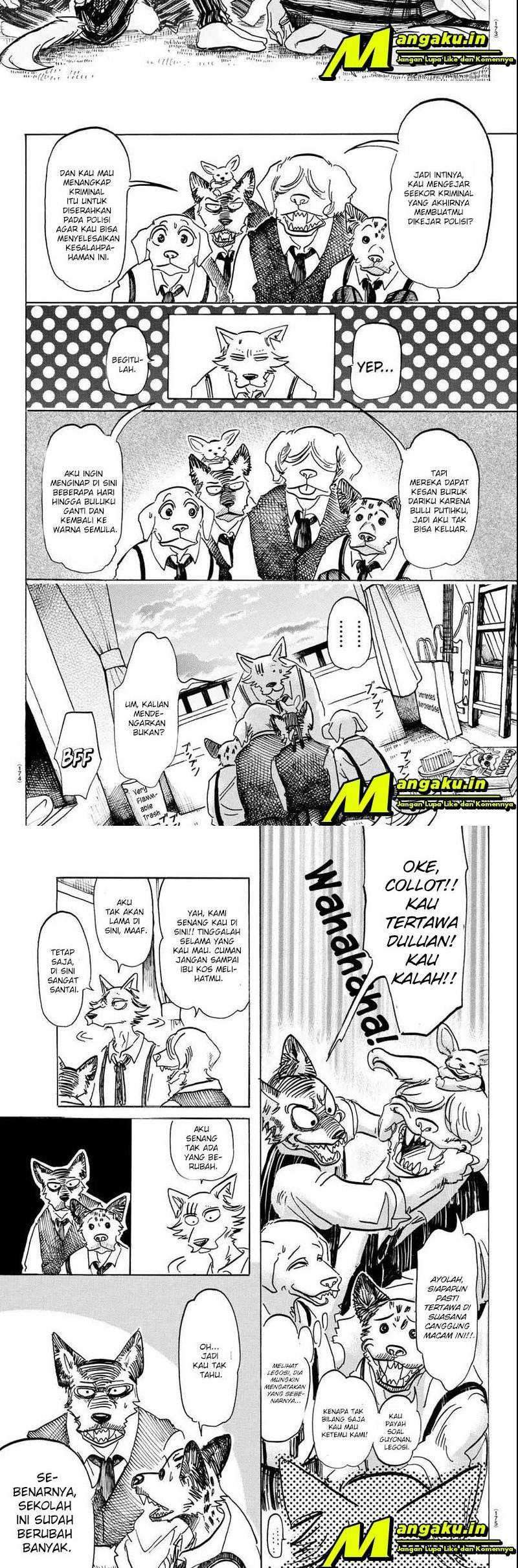 Beastars Bab 152 halaman 3