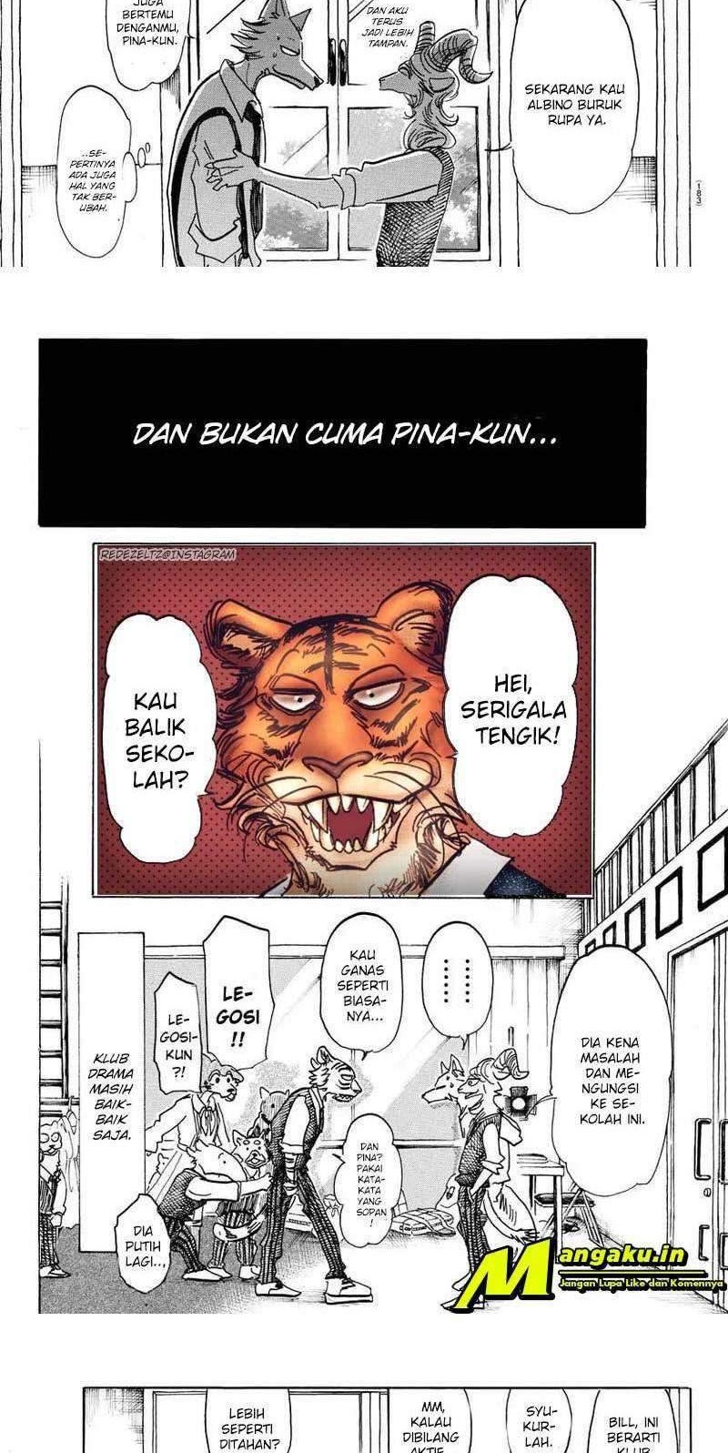 Beastars Bab 152 halaman 8