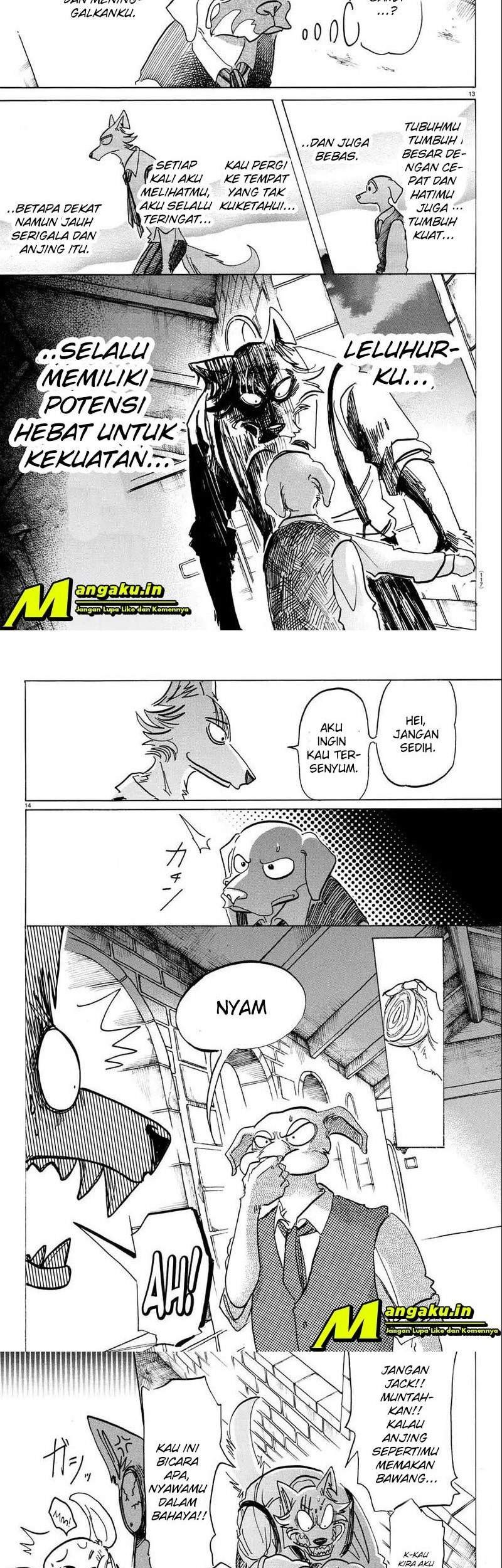 Beastars Bab 153 halaman 8