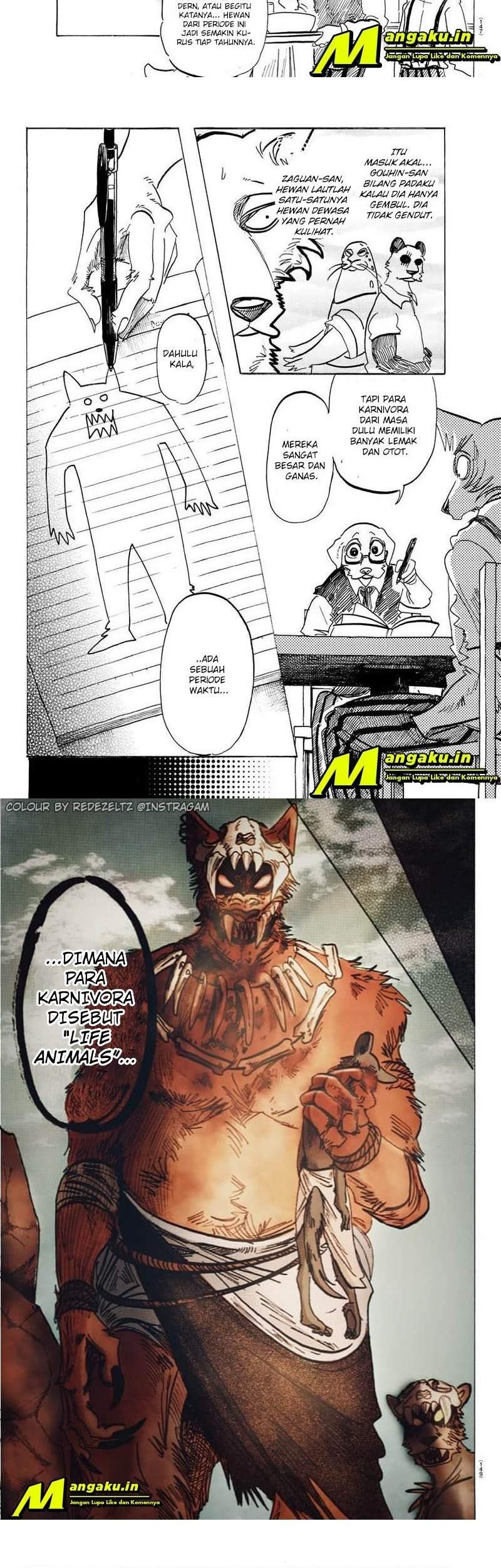 Beastars Bab 154 halaman 3