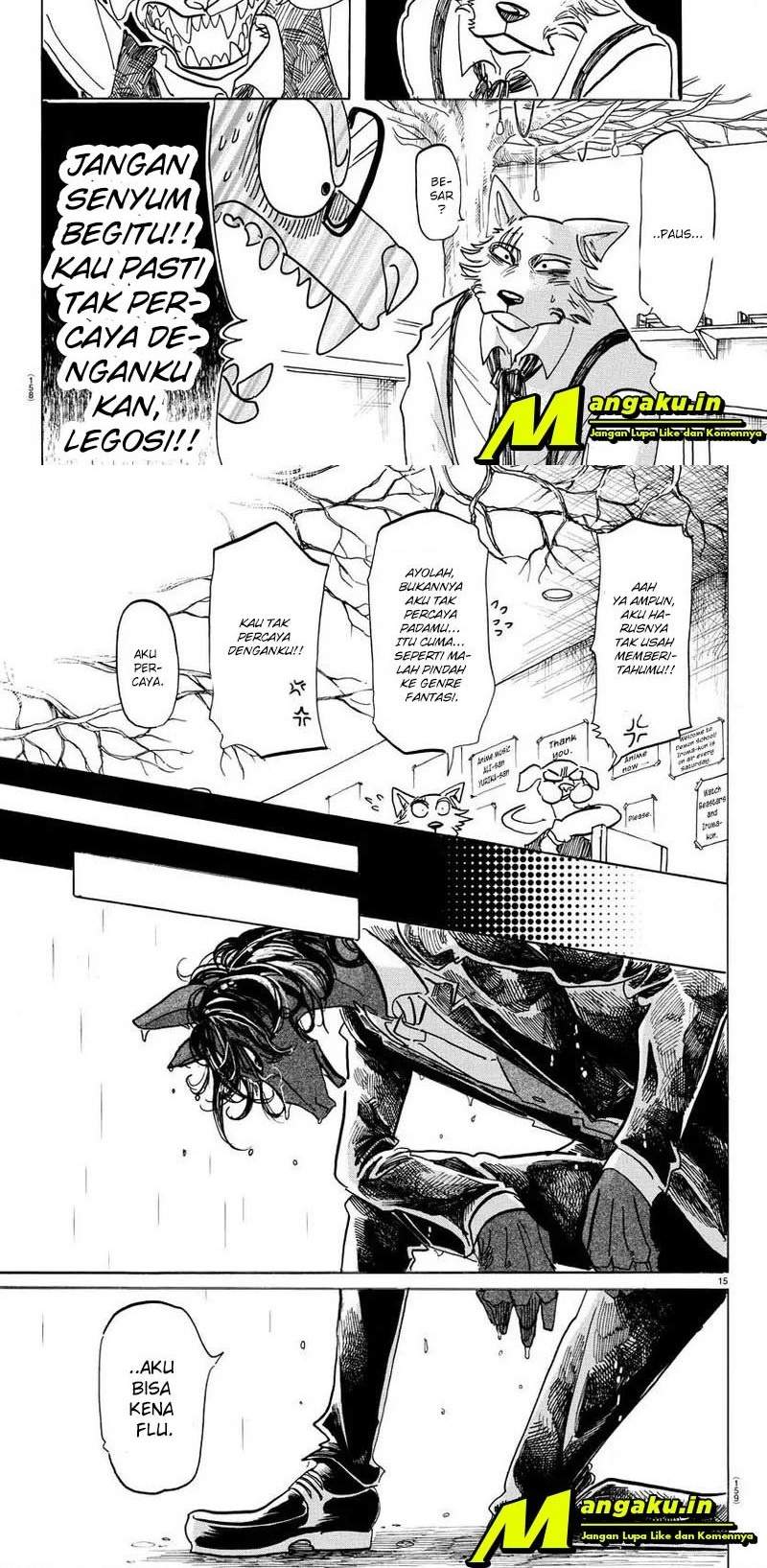 Beastars Bab 154 halaman 9