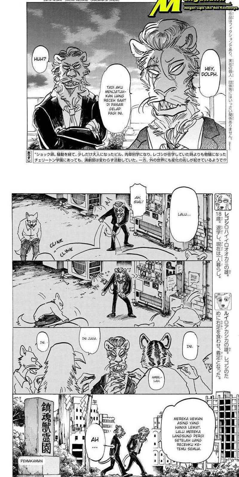 Beastars Bab 156 halaman 2