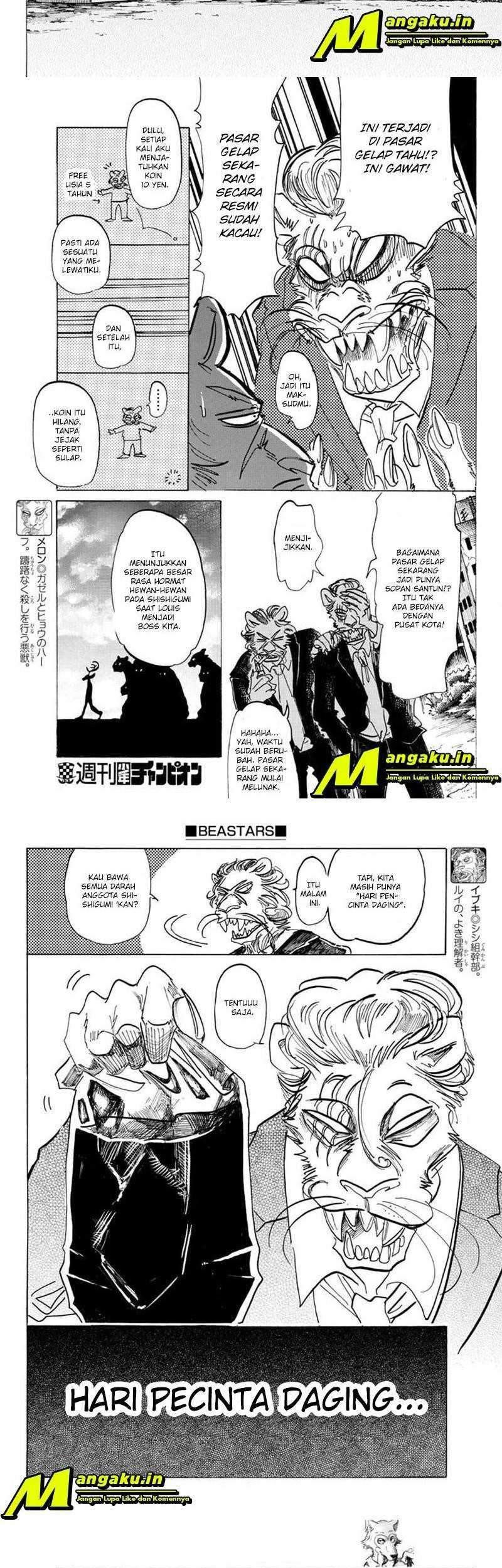 Beastars Bab 156 halaman 3