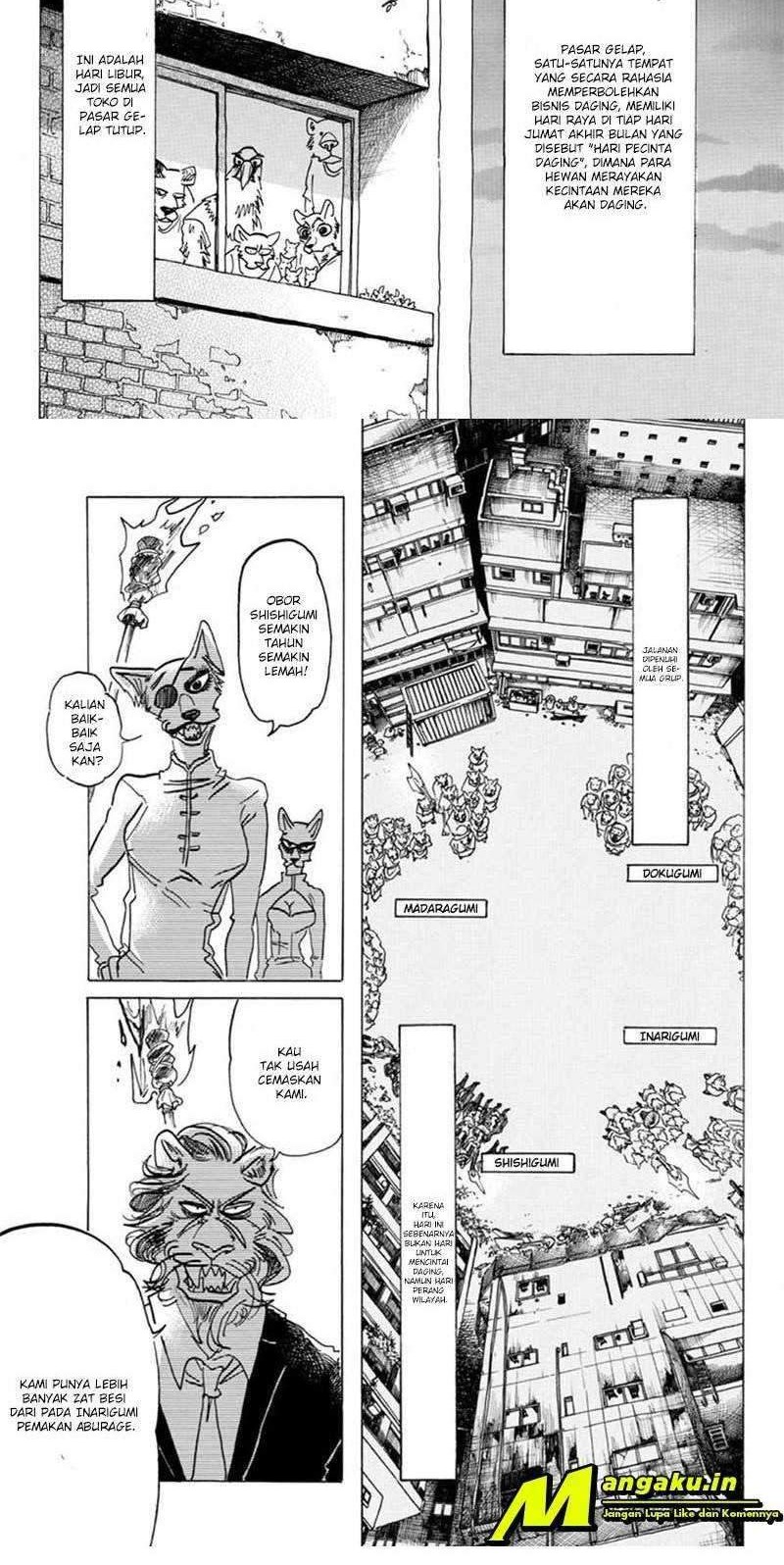 Beastars Bab 156 halaman 6