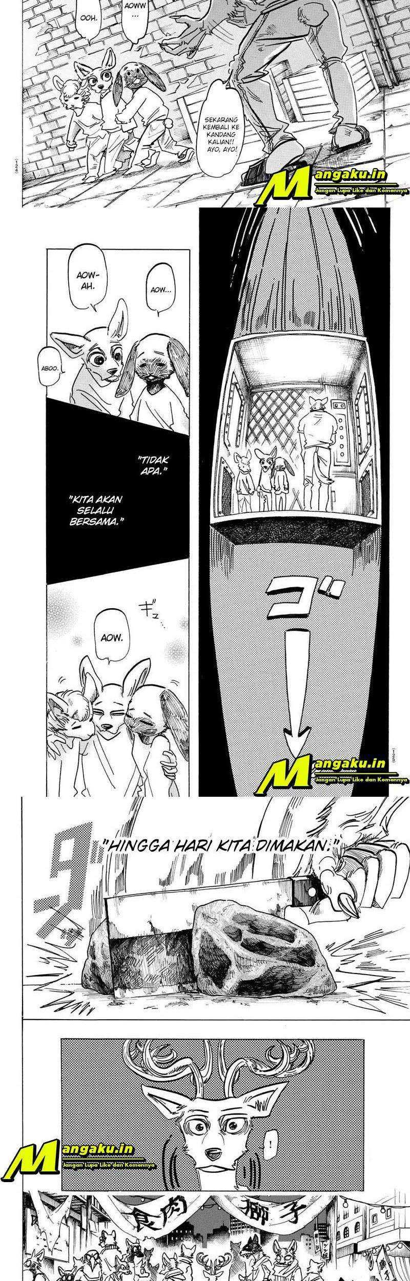 Beastars Bab 158 halaman 3