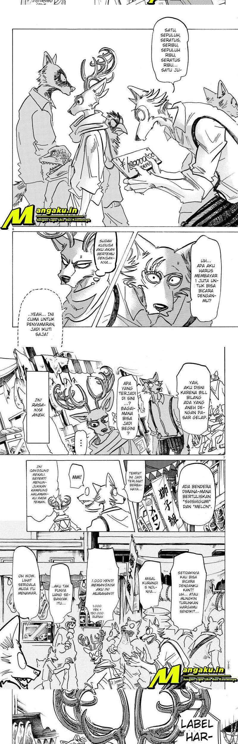 Beastars Bab 158 halaman 5