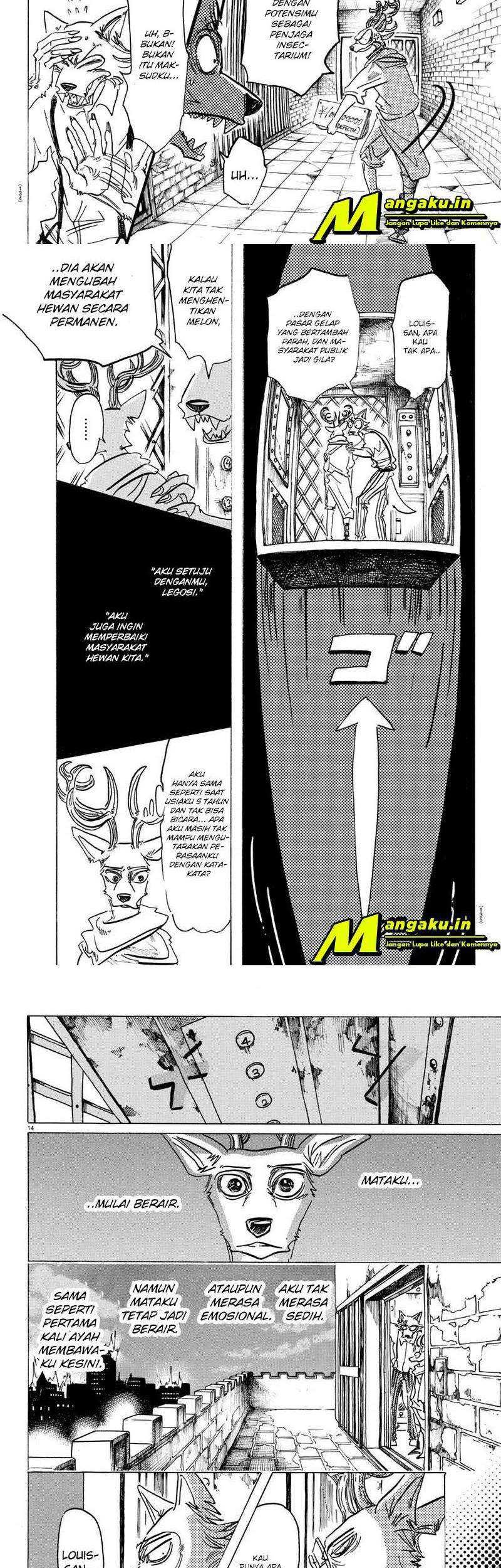 Beastars Bab 158 halaman 9