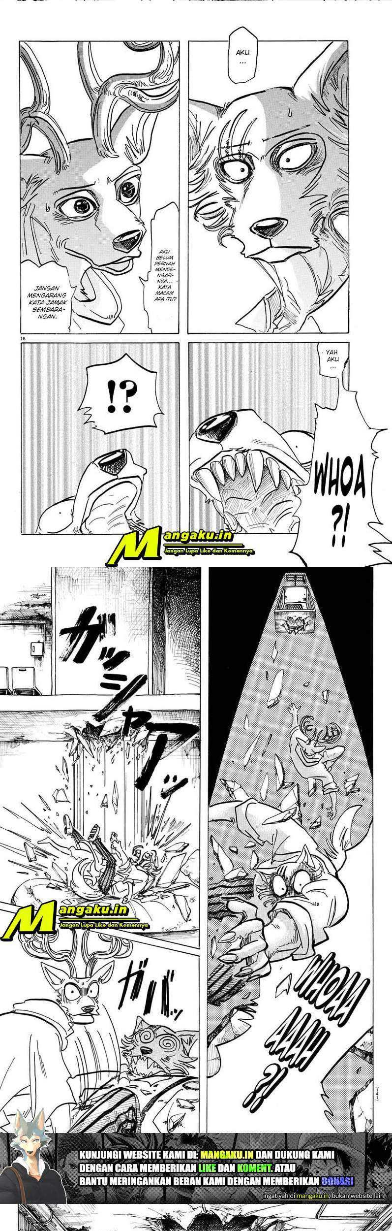 Beastars Bab 158 halaman 12