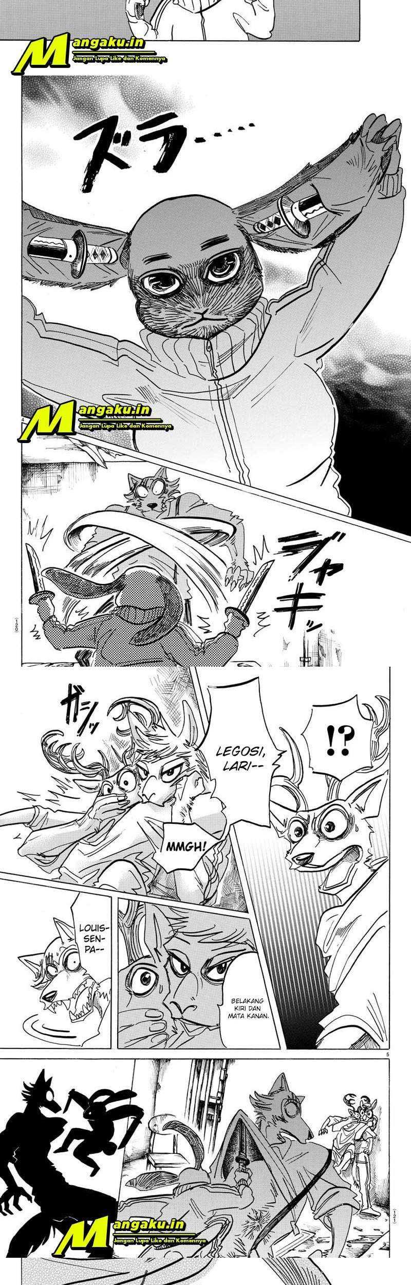 Beastars Bab 159 halaman 3