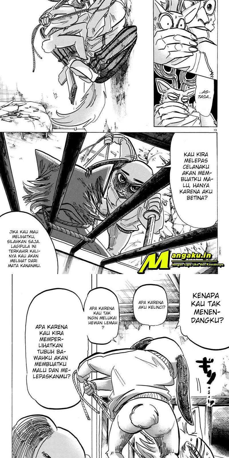 Beastars Bab 159 halaman 8