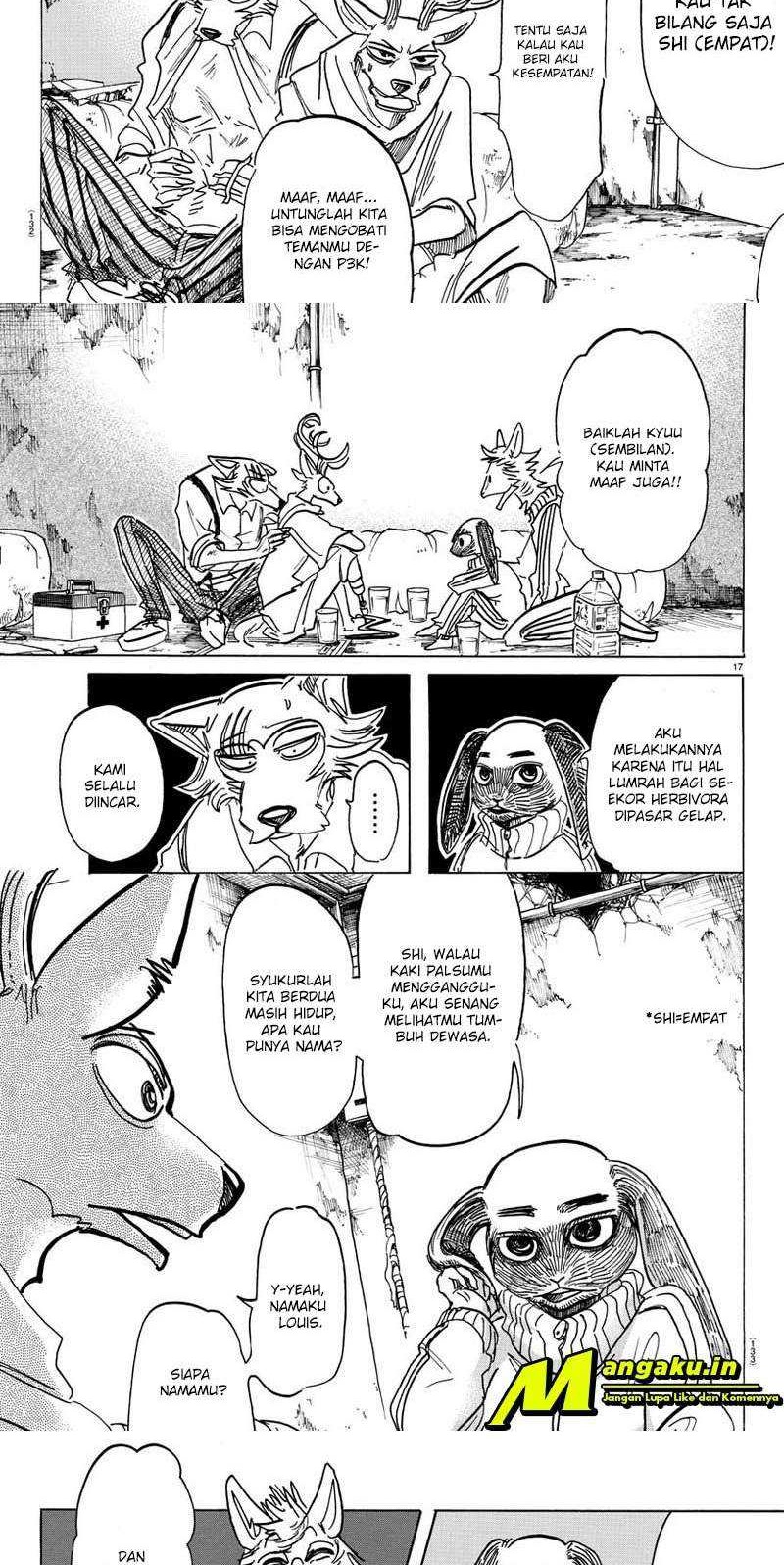 Beastars Bab 159 halaman 10