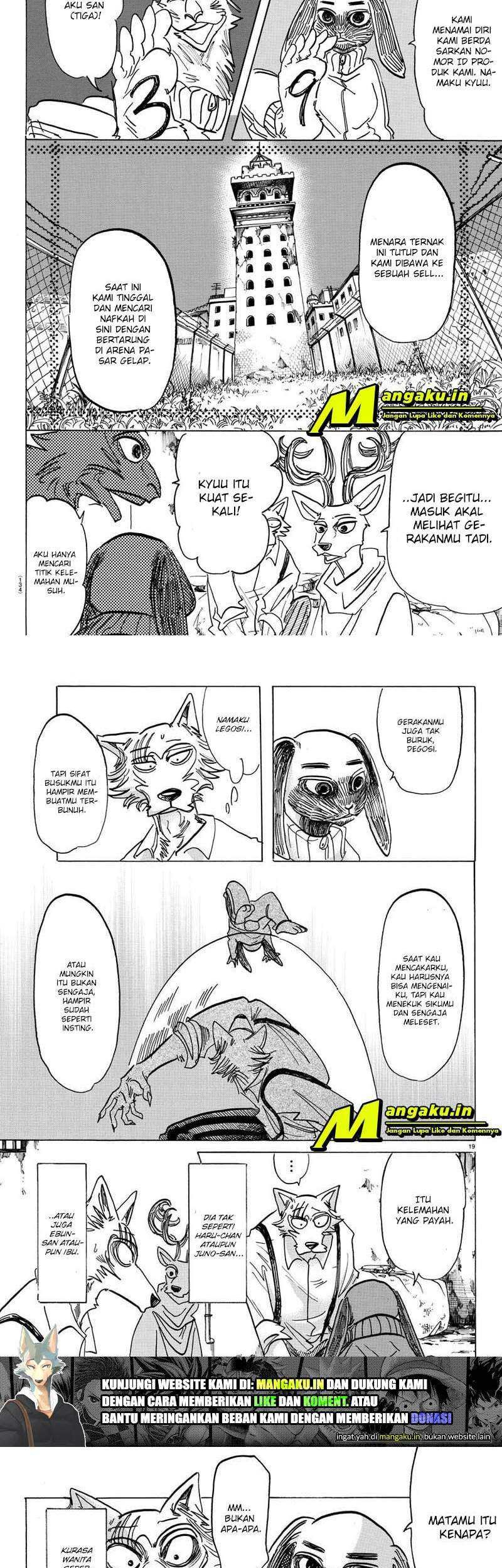 Beastars Bab 159 halaman 11