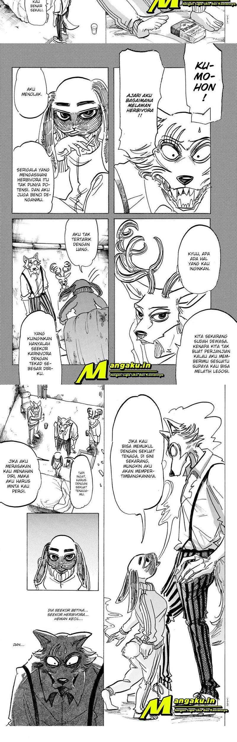 Beastars Bab 160 halaman 3