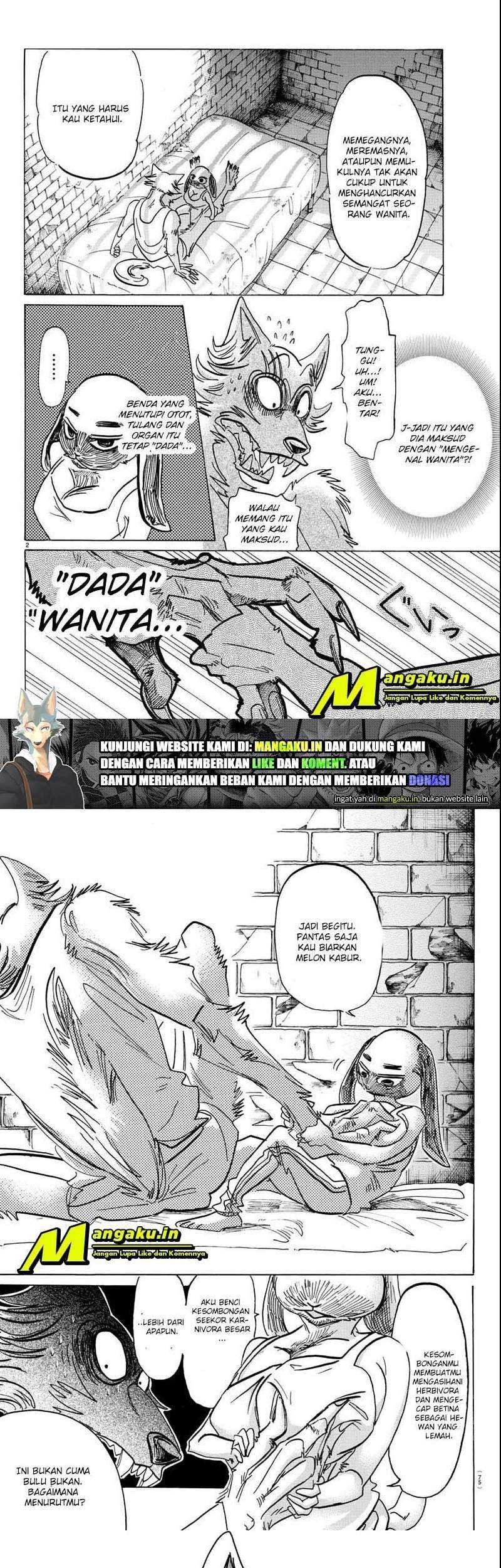 Beastars Bab 161 halaman 3