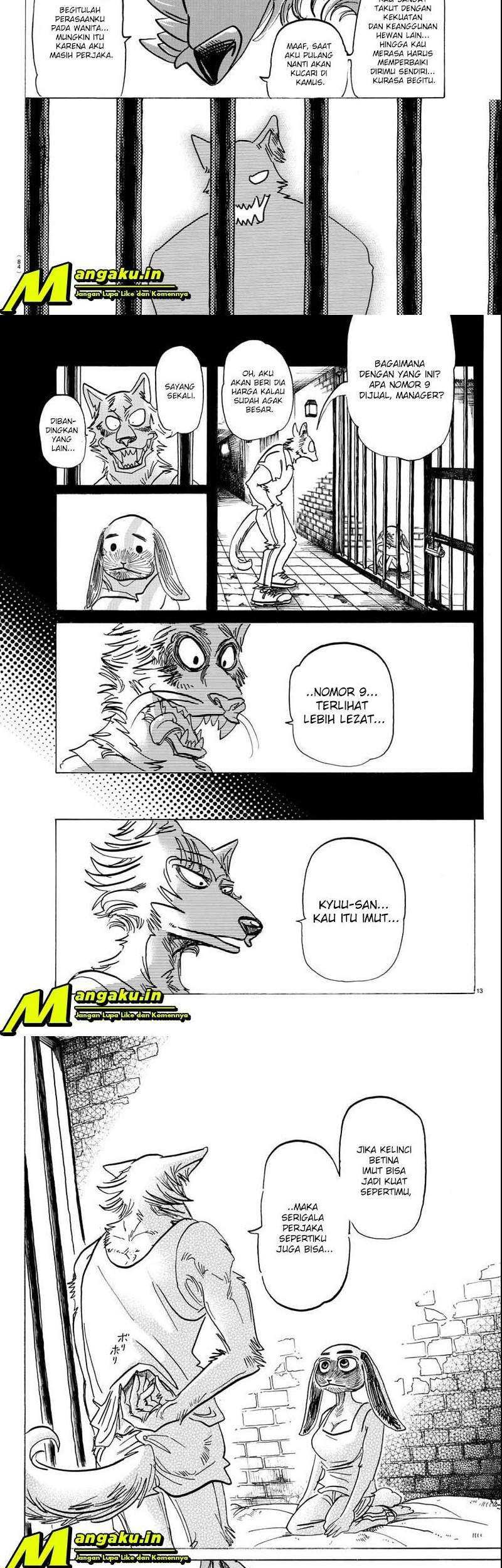 Beastars Bab 161 halaman 9