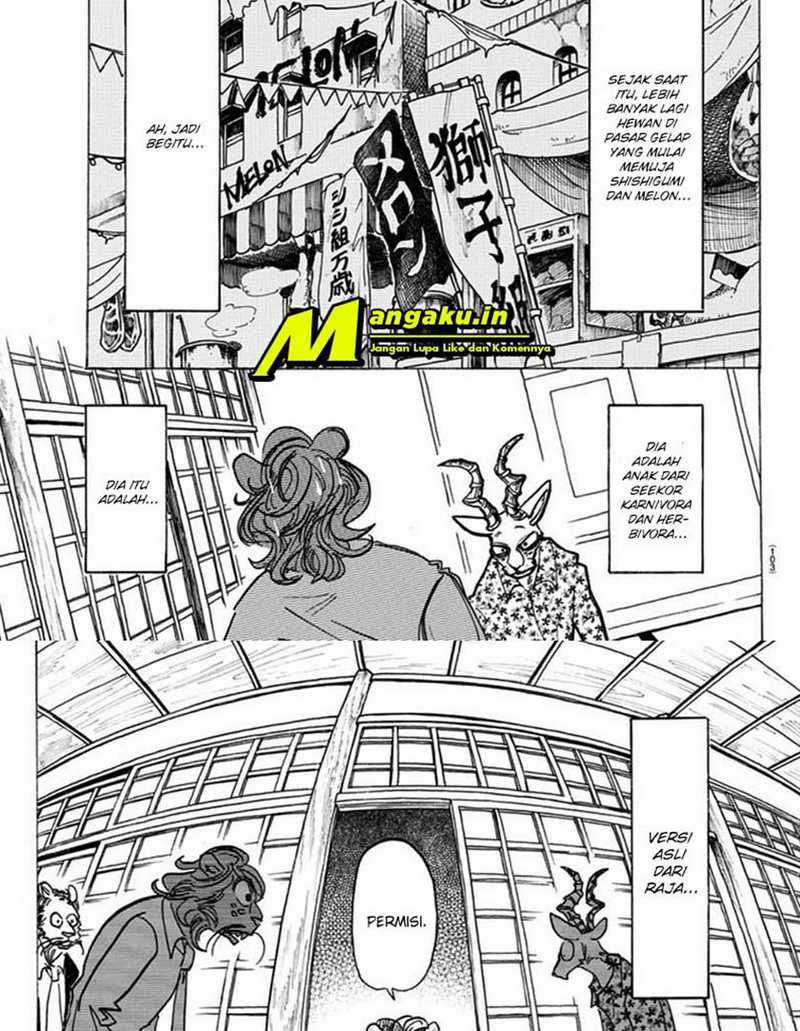 Beastars Bab 163 halaman 18
