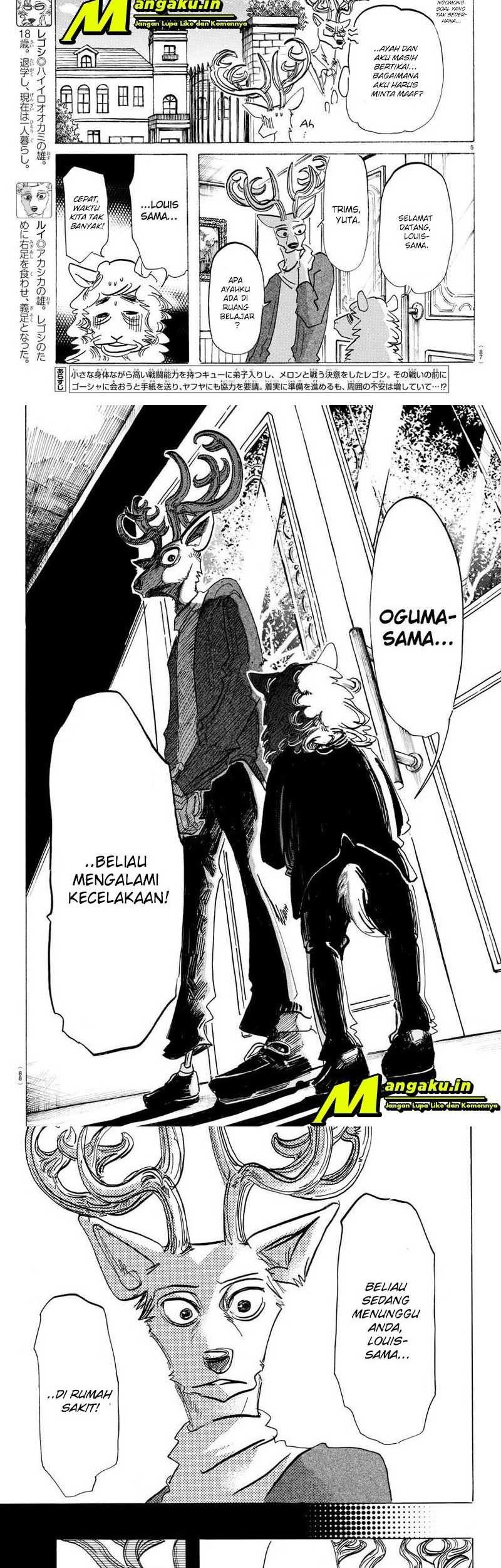 Beastars Bab 165 halaman 5