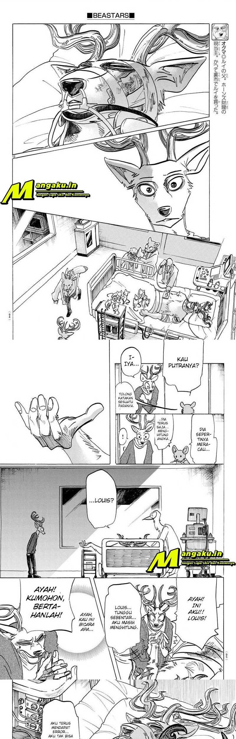 Beastars Bab 165 halaman 9