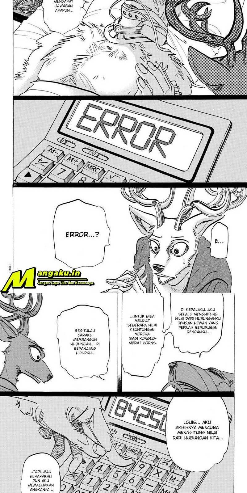 Beastars Bab 165 halaman 10