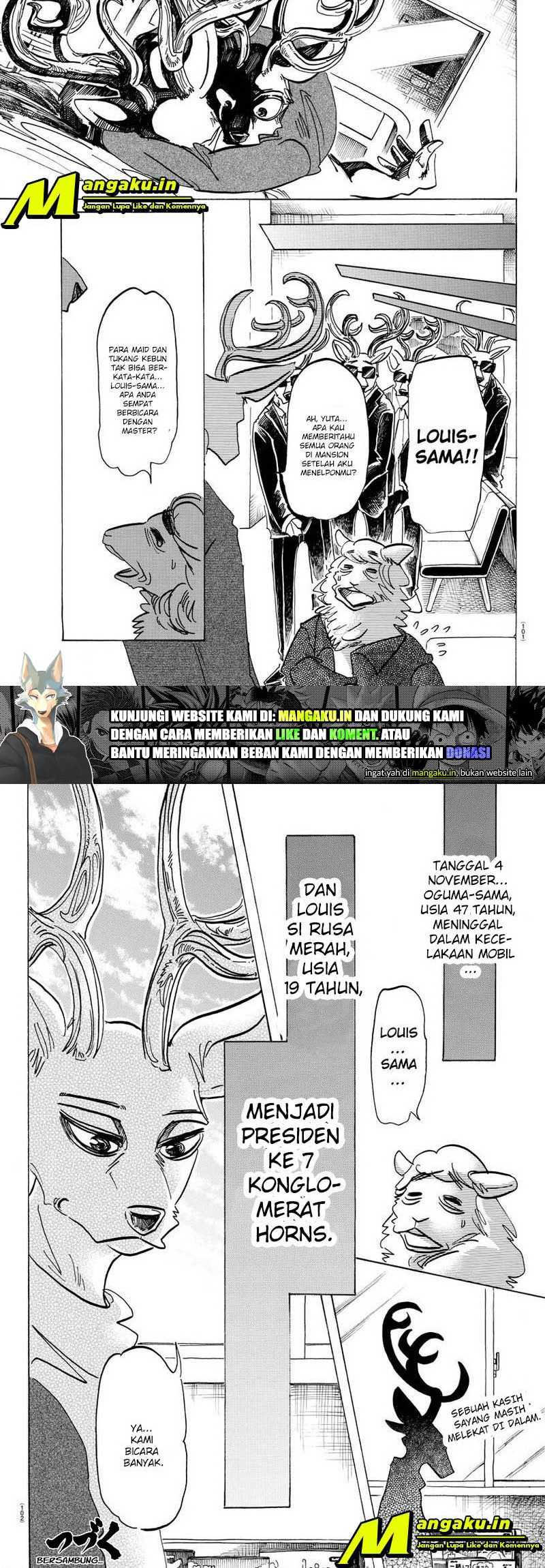 Beastars Bab 165 halaman 13