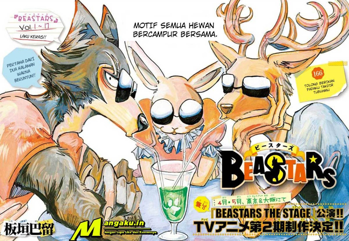 Beastars Bab 166 halaman 2