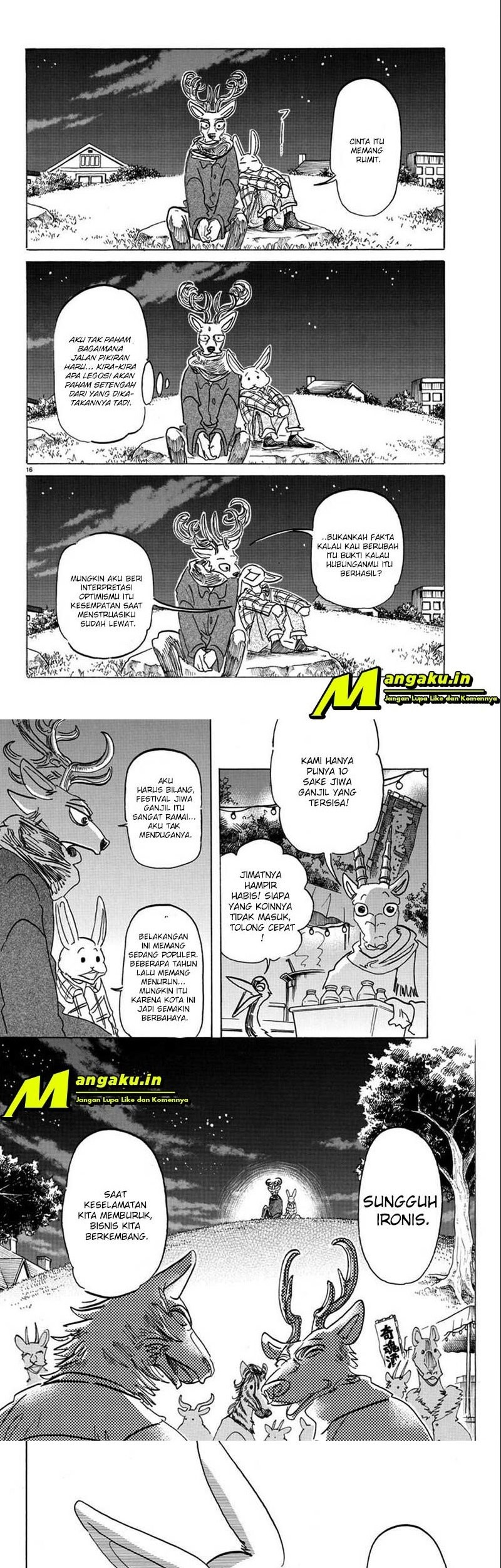Beastars Bab 166 halaman 12
