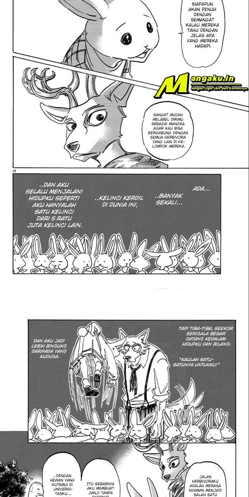 Beastars Bab 166 halaman 13