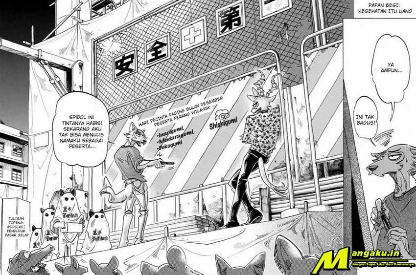 Beastars Bab 167 halaman 11