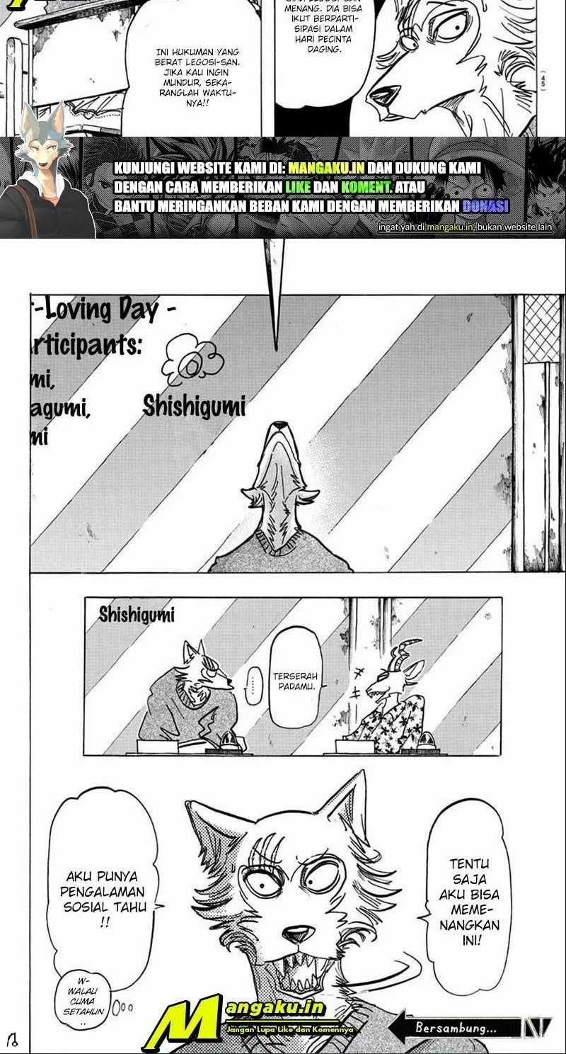 Beastars Bab 167 halaman 18