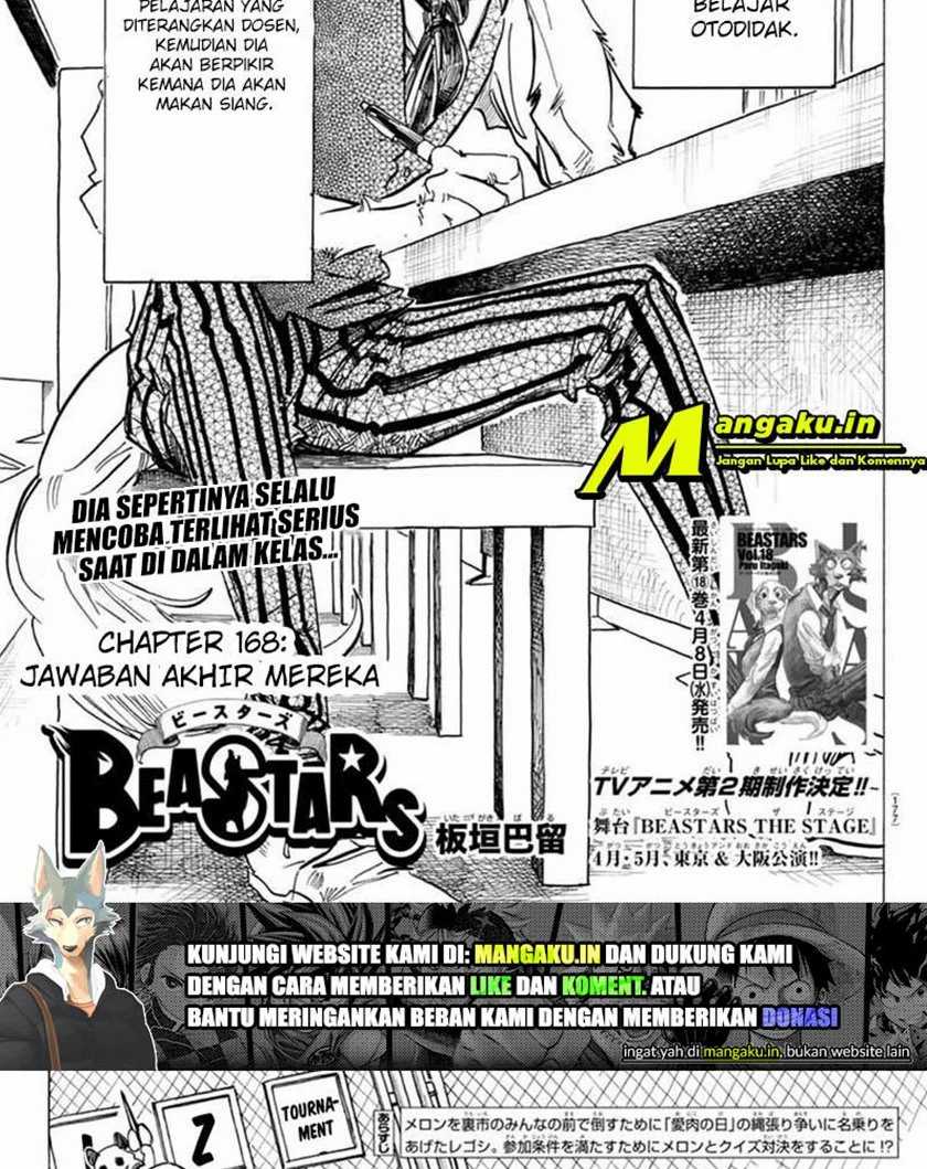 Beastars Bab 168 halaman 2