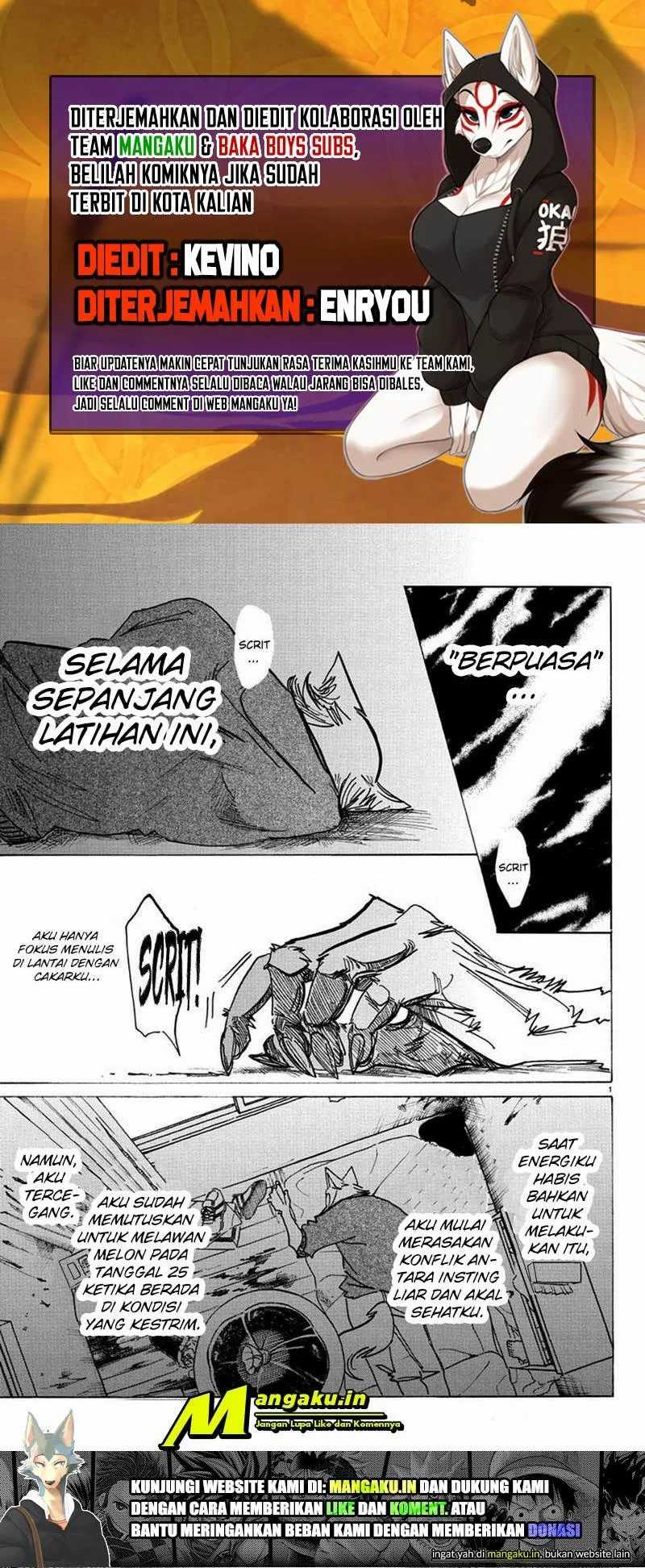 Beastars Bab 173 halaman 1