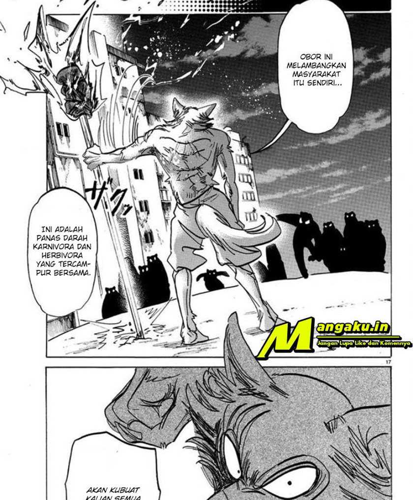 Beastars Bab 175 halaman 17